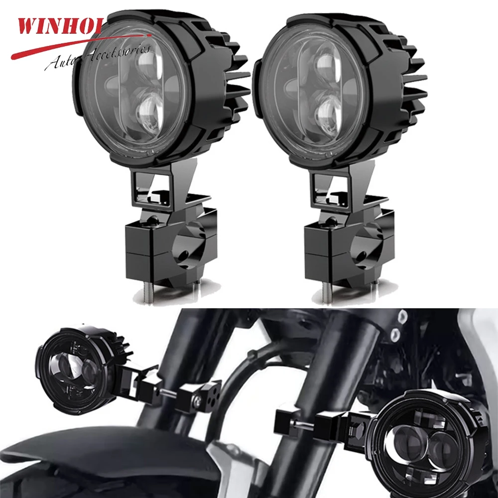 120W Lenses Additional Led Motorcycle Lights 12-80V Motorcycle Fog Lights LED Spotlights Auxiliary Strobe Motorcycle Headlights
120W Lenses Additional Led Motorcycle Lights 12-80V Motorcycle Fog Lights LED Spotlights Auxiliary Strobe Motorcycle Headlights