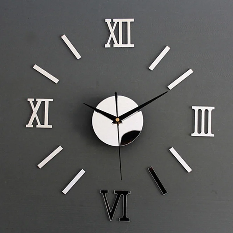 3D Mirror Roman Numbers Wall Clock Stickers Elegant DIY Digital Wall Clocks for Home Art Living Room Office Decoration Clock
3D Mirror Roman Numbers Wall Clock Stickers Elegant DIY Digital Wall Clocks for Home Art Living Room Office Decoration Clock