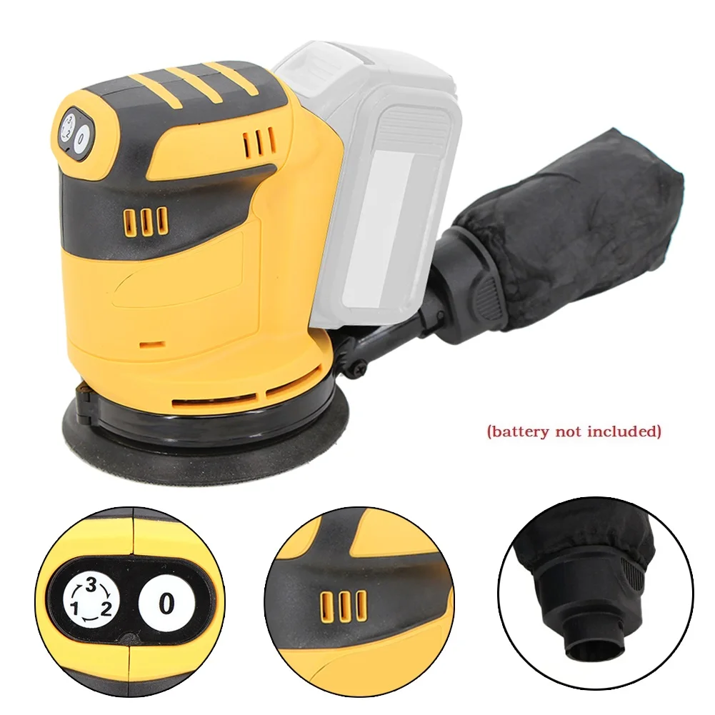 Polisher Lithium Polishing Machines Electric Orbital Sander For 18V 125mm Wood Grinder Polisher Round Sanding Machine
Polisher Lithium Polishing Machines Electric Orbital Sander For 18V 125mm Wood Grinder Polisher Round Sanding Machine
