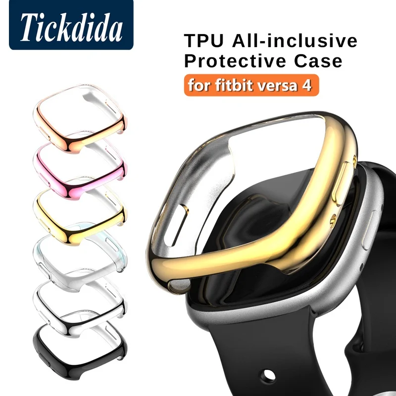 Soft TPU Case for Fitbit versa 4 Full Case Cover Silicone Protective Sleeve
Soft TPU Case for Fitbit versa 4 Full Case Cover Silicone Protective Sleeve