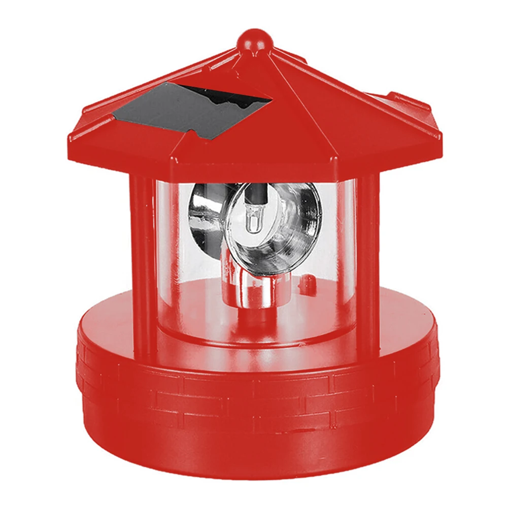 1pc LED 360-degree Rotating Solar Lighthouse Garden Lawn Light Outdoor Garden Waterproof Street Light New Year Household Decor
1pc LED 360-degree Rotating Solar Lighthouse Garden Lawn Light Outdoor Garden Waterproof Street Light New Year Household Decor