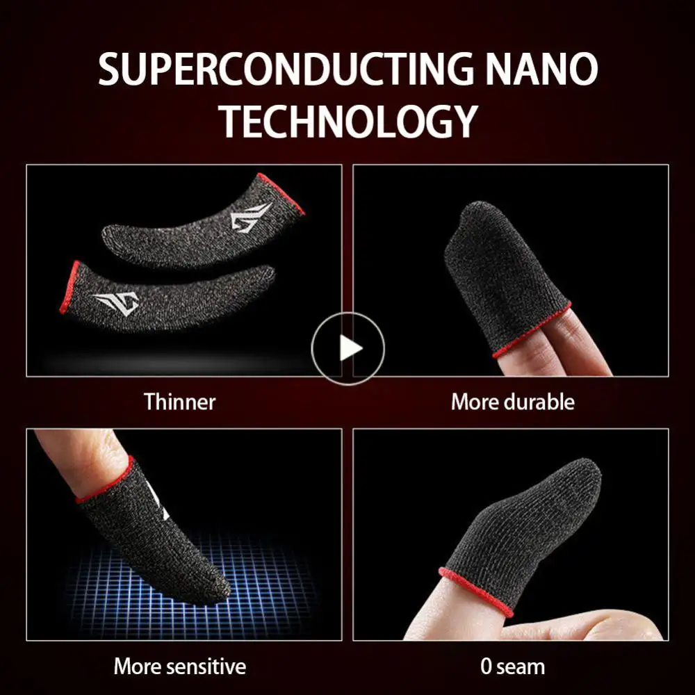 Sensitive Mobile Touch Gaming Finger Sleeve Fingertips Sweat-proof Game Controller For Pubg Finger Thumb Sleeve Gloves Sensitive
Sensitive Mobile Touch Gaming Finger Sleeve Fingertips Sweat-proof Game Controller For Pubg Finger Thumb Sleeve Gloves Sensitive