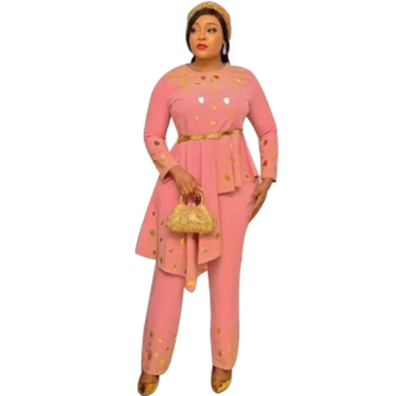 Dashiki African Two Piece Sets Tops And Pants Women Turkey Muslim Abaya Abaya Ramadan Moroccan Kaftan Islamic Clothing Sets
Dashiki African Two Piece Sets Tops And Pants Women Turkey Muslim Abaya Abaya Ramadan Moroccan Kaftan Islamic Clothing Sets