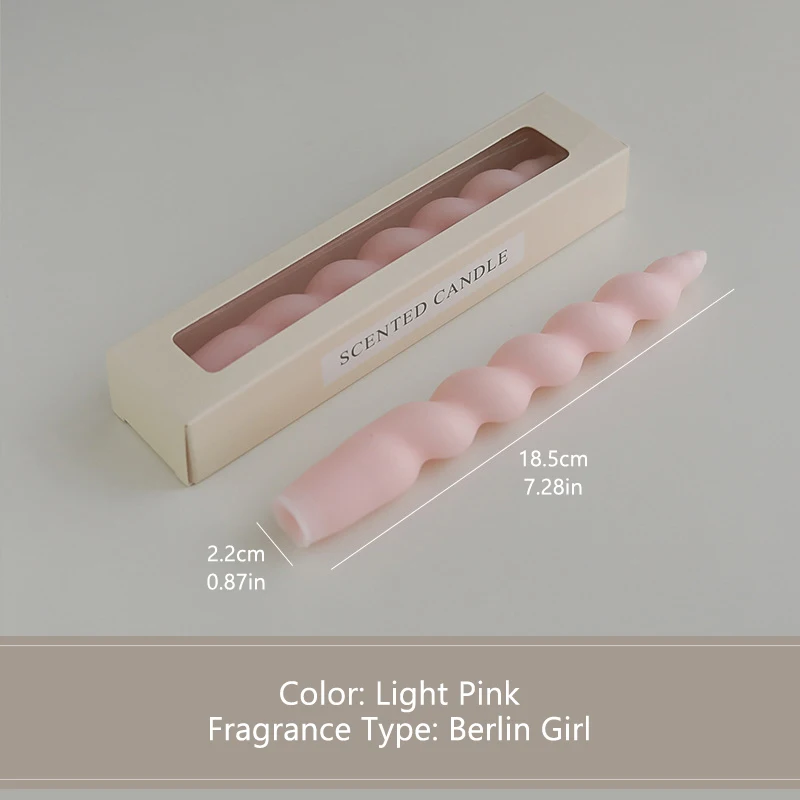 Спиральные ароматические свечи из парафина и сои
Спиральные ароматические свечи из парафина и сои