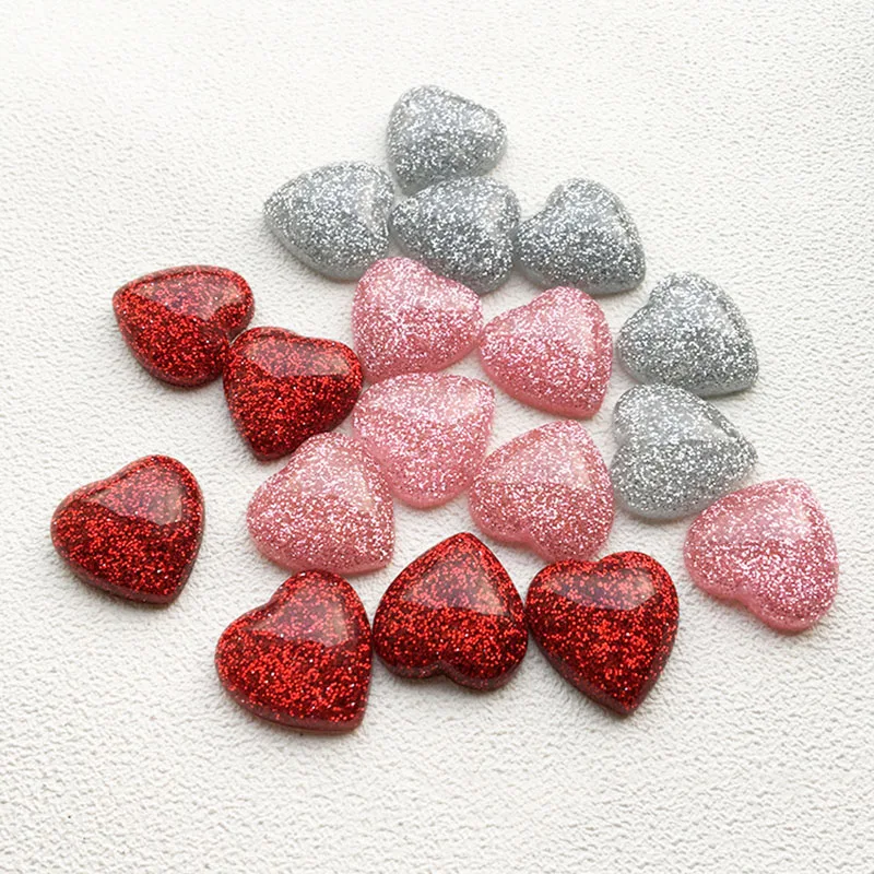 Wholesale 100pcs 17*17mm Glitter Flatback Resin Cabochons Heart Beading Patch Stiker Cameo Fit Ornament Phone Shell Photo Frame
Wholesale 100pcs 17*17mm Glitter Flatback Resin Cabochons Heart Beading Patch Stiker Cameo Fit Ornament Phone Shell Photo Frame