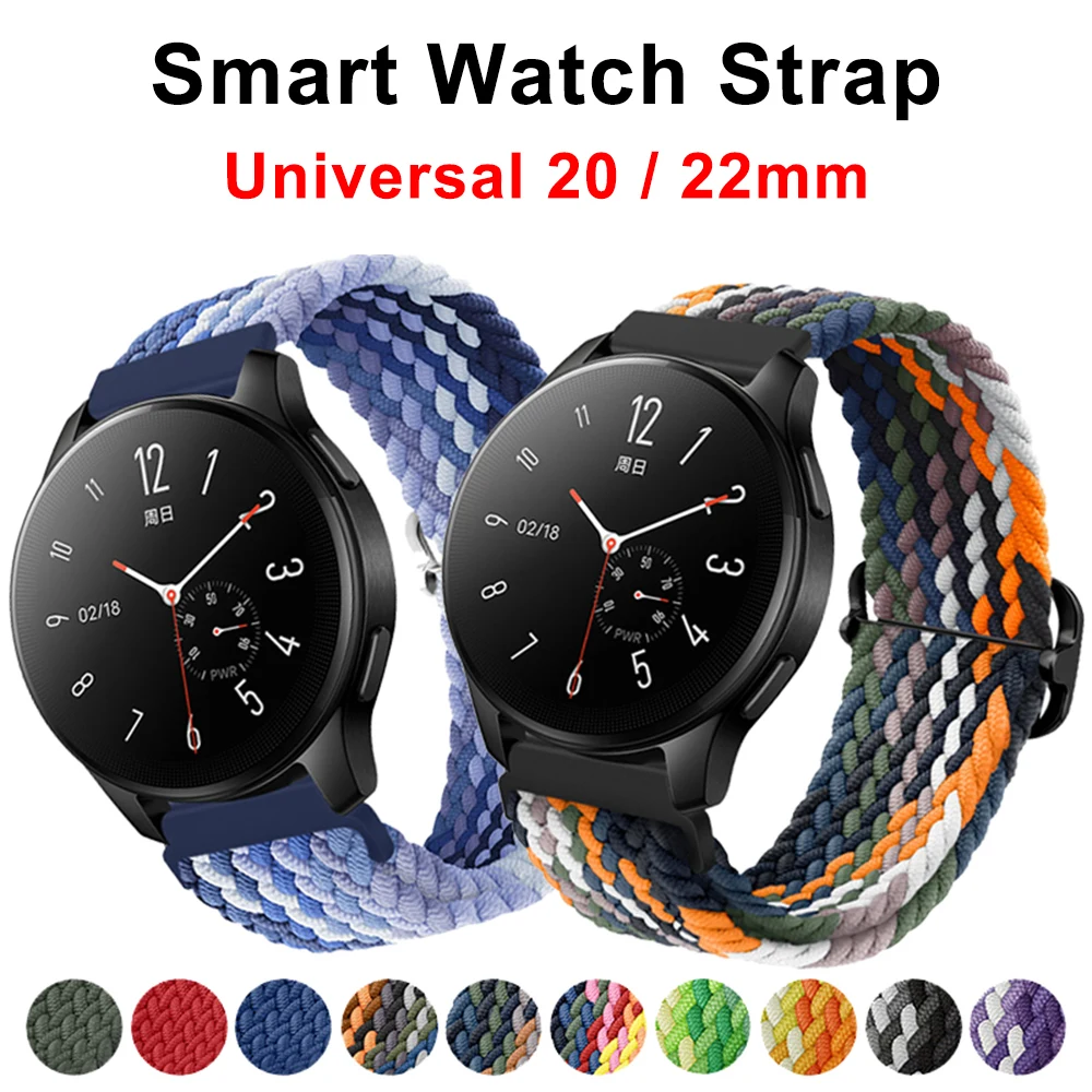 Ремешок нейлоновый для смарт-часов, браслет для Huawei Watch GT Samsung Galaxy Watch Amazfit GTR, 20 22 мм
Ремешок нейлоновый для смарт-часов, браслет для Huawei Watch GT Samsung Galaxy Watch Amazfit GTR, 20 22 мм