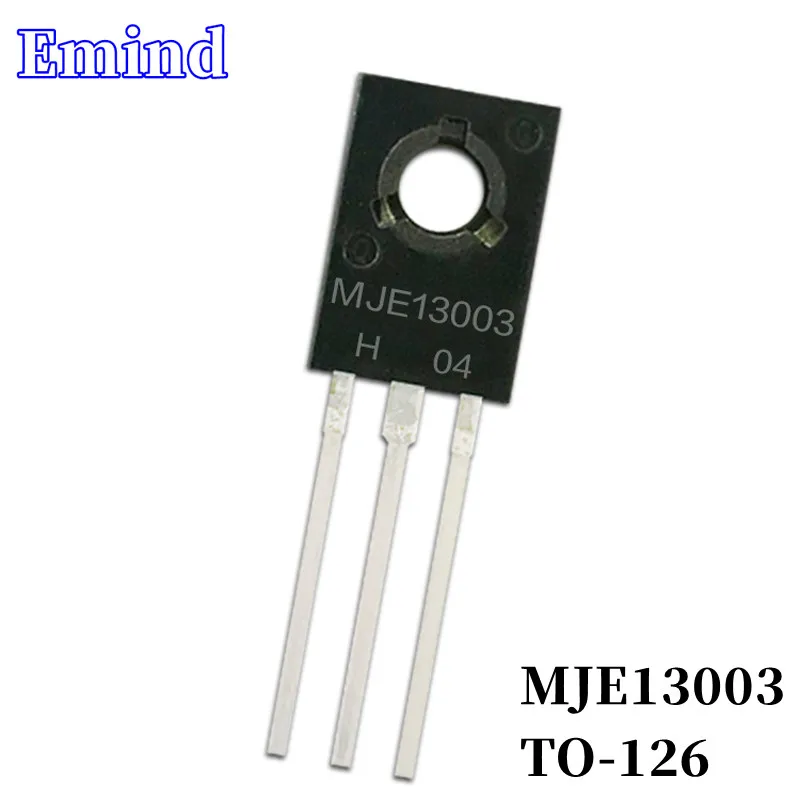100/300/500/1000/2000Pcs MJE13003 13003 DIP Transistor TO-126 NPN Type 400V/2A Bipolar Amplifier Transistor 
100/300/500/1000/2000Pcs MJE13003 13003 DIP Transistor TO-126 NPN Type 400V/2A Bipolar Amplifier Transistor