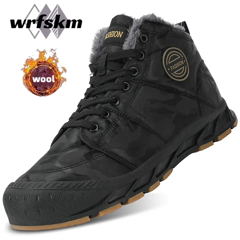 Мужские кожаные ботинки с высоким берцем, черные непромокаемые Нескользящие ботильоны, обувь для улицы, для пешего туризма, работы, зима 2023
Мужские кожаные ботинки с высоким берцем, черные непромокаемые Нескользящие ботильоны, обувь для улицы, для пешего туризма, работы, зима 2023