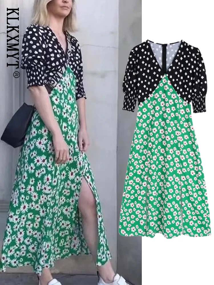 ZA&ree Summer Women Dress 2022 Traf Fashion Floral Print V-neck Party Elegant Dresses Vintage Long Sleeve Female Causal Vestido 
ZA&ree Summer Women Dress 2022 Traf Fashion Floral Print V-neck Party Elegant Dresses Vintage Long Sleeve Female Causal Vestido