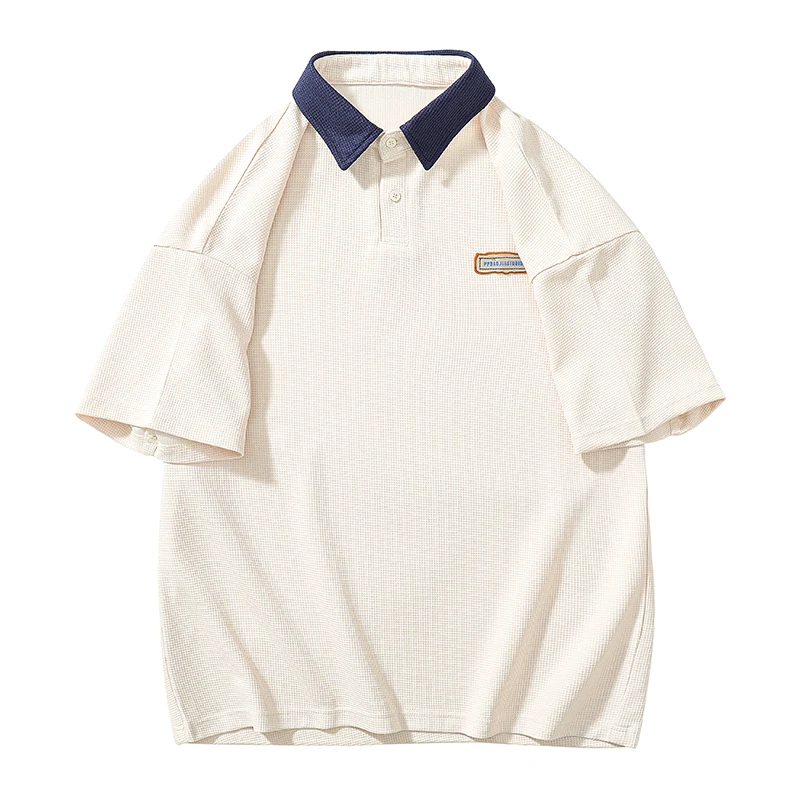 Fashion Polo Shirt Men For 2022 Summer Short Sleeves Harajuku Korea Solid Black White Tops Tees Casual Tshirt Clothes Oversize
Fashion Polo Shirt Men For 2022 Summer Short Sleeves Harajuku Korea Solid Black White Tops Tees Casual Tshirt Clothes Oversize