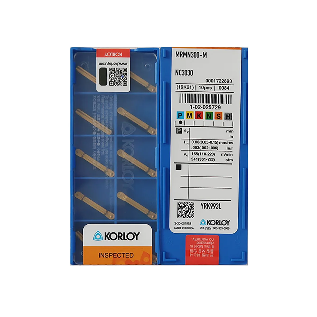 KORLOY 100% Original MRMN300 MRMN400 M 4mm 3mm PC5300 Reliefing Profiling Inserts Grooving Tool Carbide Inserts MRMN 
KORLOY 100% Original MRMN300 MRMN400 M 4mm 3mm PC5300 Reliefing Profiling Inserts Grooving Tool Carbide Inserts MRMN