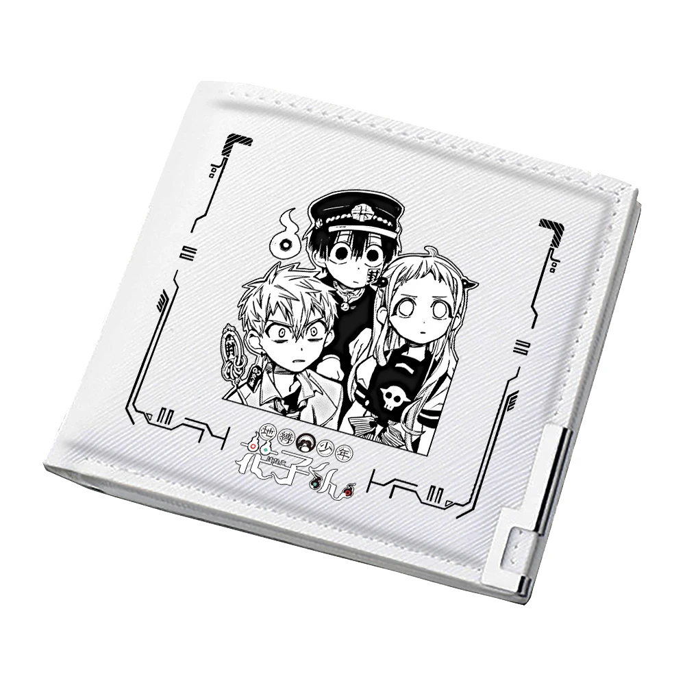 Toilet-bound Hanako-kun Women Short Wallets Mini Money Bag Cartoon ID Card Holder PU Leather Slim Purse Unisex White Clutch Bags
Toilet-bound Hanako-kun Women Short Wallets Mini Money Bag Cartoon ID Card Holder PU Leather Slim Purse Unisex White Clutch Bags