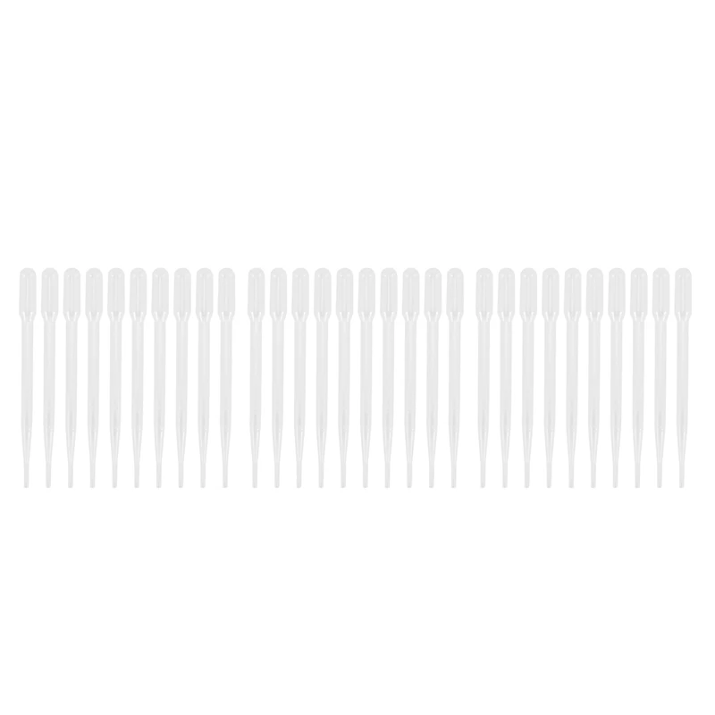30Pcs 3ML Disposable Plastic Eye Dropper Set Transfer Graduated Pipettes
30Pcs 3ML Disposable Plastic Eye Dropper Set Transfer Graduated Pipettes