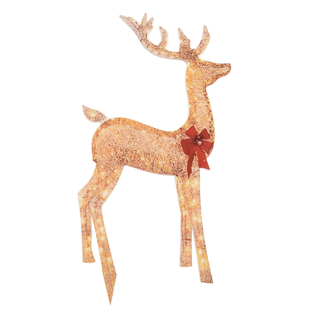 Christmas Lights Reindeer Decorations 2023 Illuminated Deer With Red Bows For Garden Outdoor Ornament Holiday Decor Waterproof
Christmas Lights Reindeer Decorations 2023 Illuminated Deer With Red Bows For Garden Outdoor Ornament Holiday Decor Waterproof