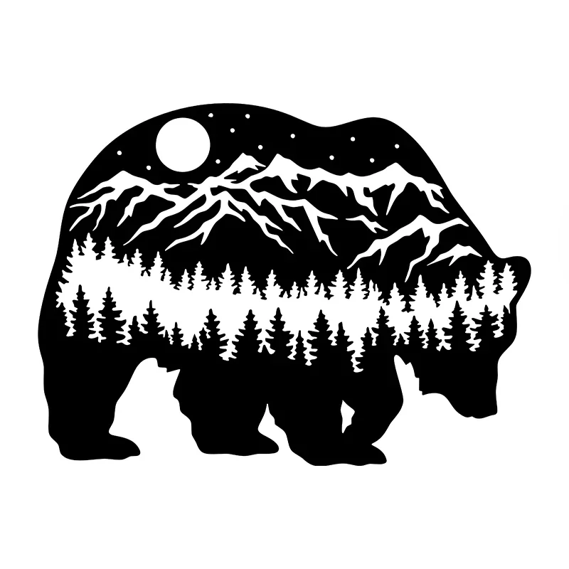 Creative Mountain Forest Brown Bear Personalized Car Sticker PVC Body Window Applique Laptop Decoration Waterproof Auto Decals
Creative Mountain Forest Brown Bear Personalized Car Sticker PVC Body Window Applique Laptop Decoration Waterproof Auto Decals