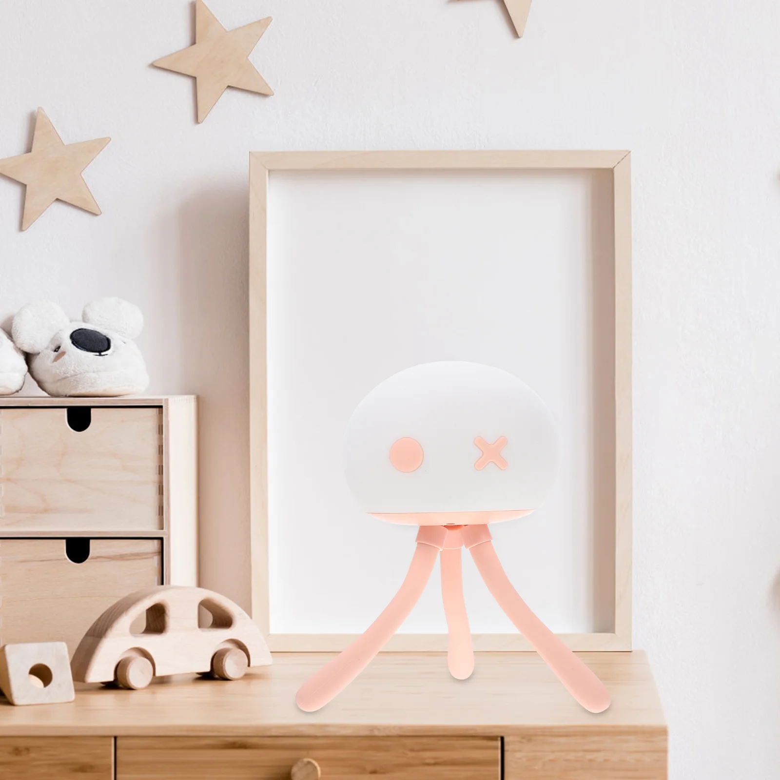 1Set Silicone Desktop Lamp Small Night Light Stylish Jellyfish Night Reading Lamp
1Set Silicone Desktop Lamp Small Night Light Stylish Jellyfish Night Reading Lamp