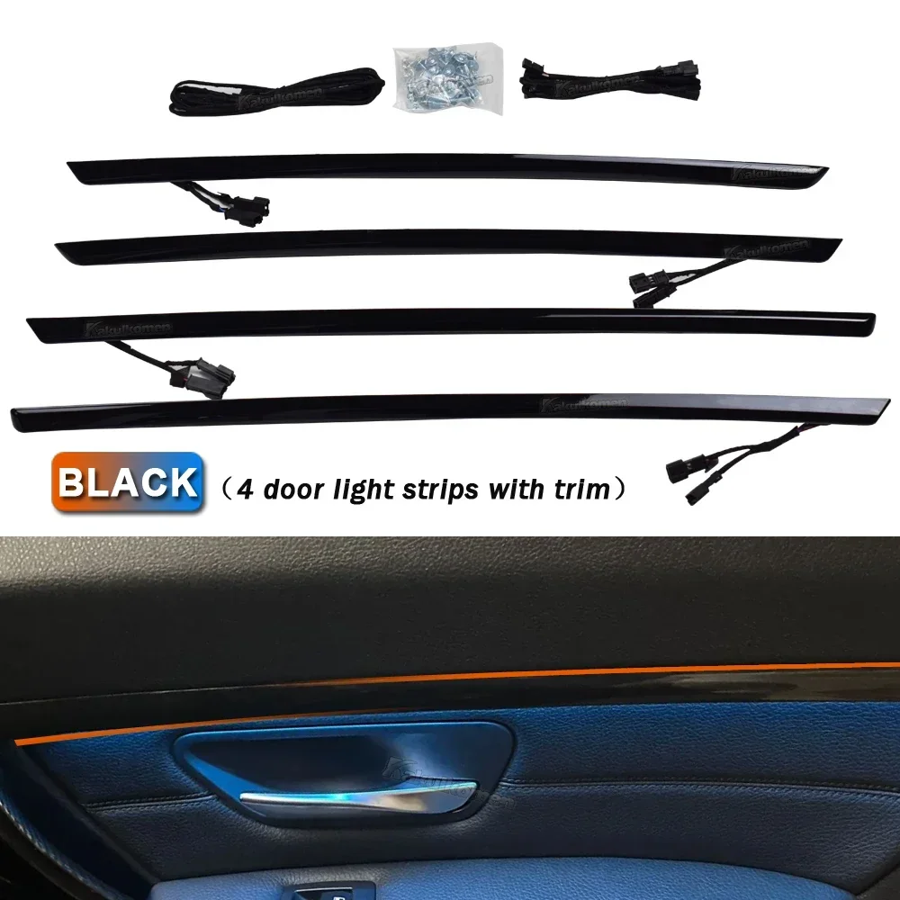 Светодиодные декоративные накладки на внутреннюю дверь автомобиля для BMW 3 серии F30 F31 2012-2018 с синими/оранжевыми цветами, атмосферным освещением
Светодиодные декоративные накладки на внутреннюю дверь автомобиля для BMW 3 серии F30 F31 2012-2018 с синими/оранжевыми цветами, атмосферным освещением