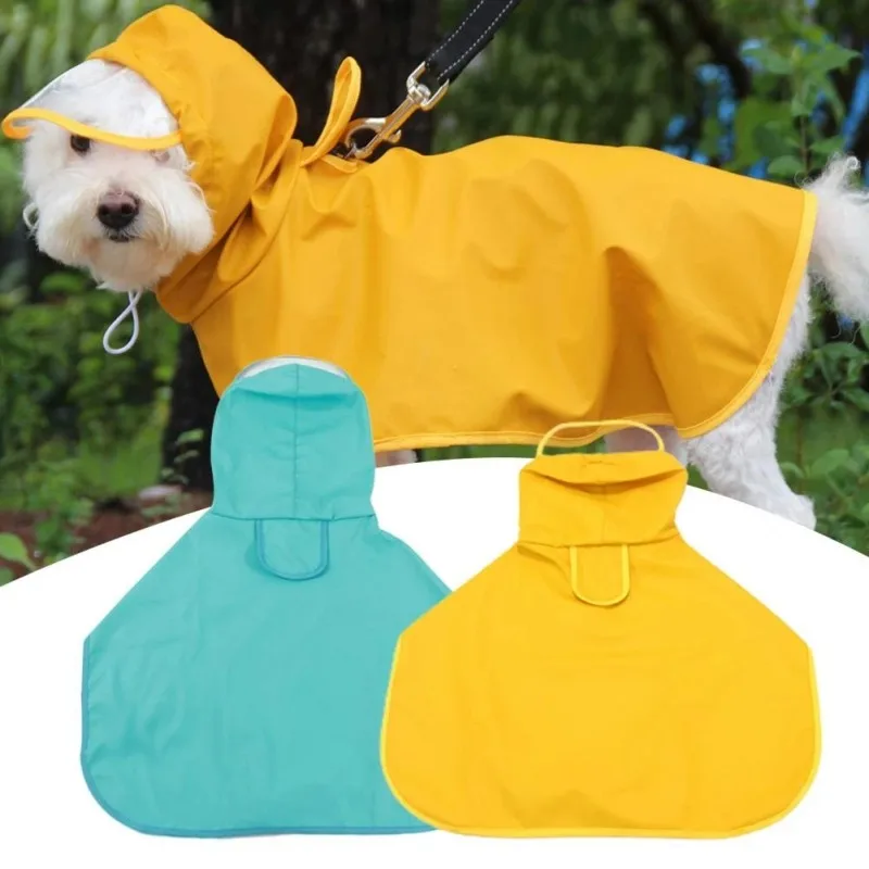 Pet Dog Raincoat Waterproof Lightweight Strong Outdoor Waterproof Clothing Teddy Koki Fur Pet Clothes Raincoat for Walking
Pet Dog Raincoat Waterproof Lightweight Strong Outdoor Waterproof Clothing Teddy Koki Fur Pet Clothes Raincoat for Walking