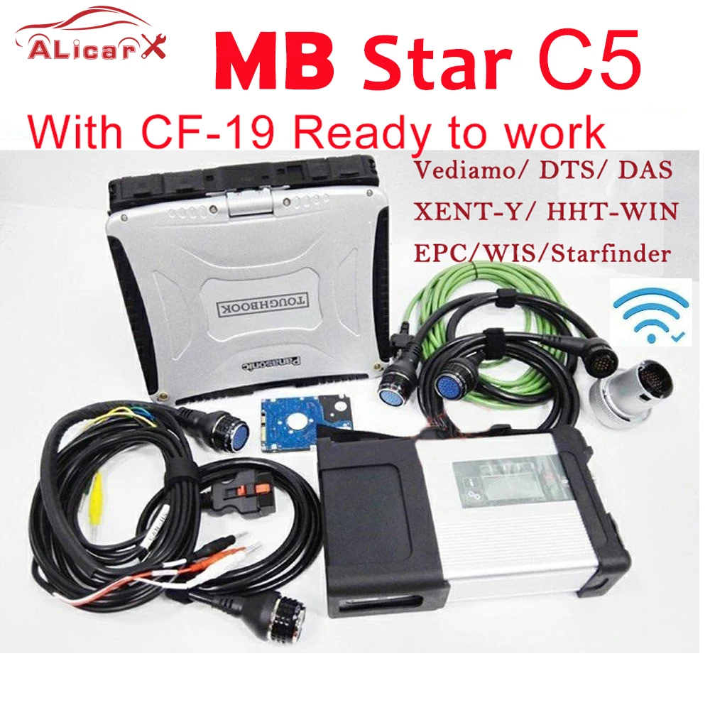 Диагностический прибор mb star c5 sdconnect, Wi-Fi сканер OBD2, беспроводное рабочее программное обеспечение V03.2023, автомобильный тестер C5 MB
Диагностический прибор mb star c5 sdconnect, Wi-Fi сканер OBD2, беспроводное рабочее программное обеспечение V03.2023, автомобильный тестер C5 MB