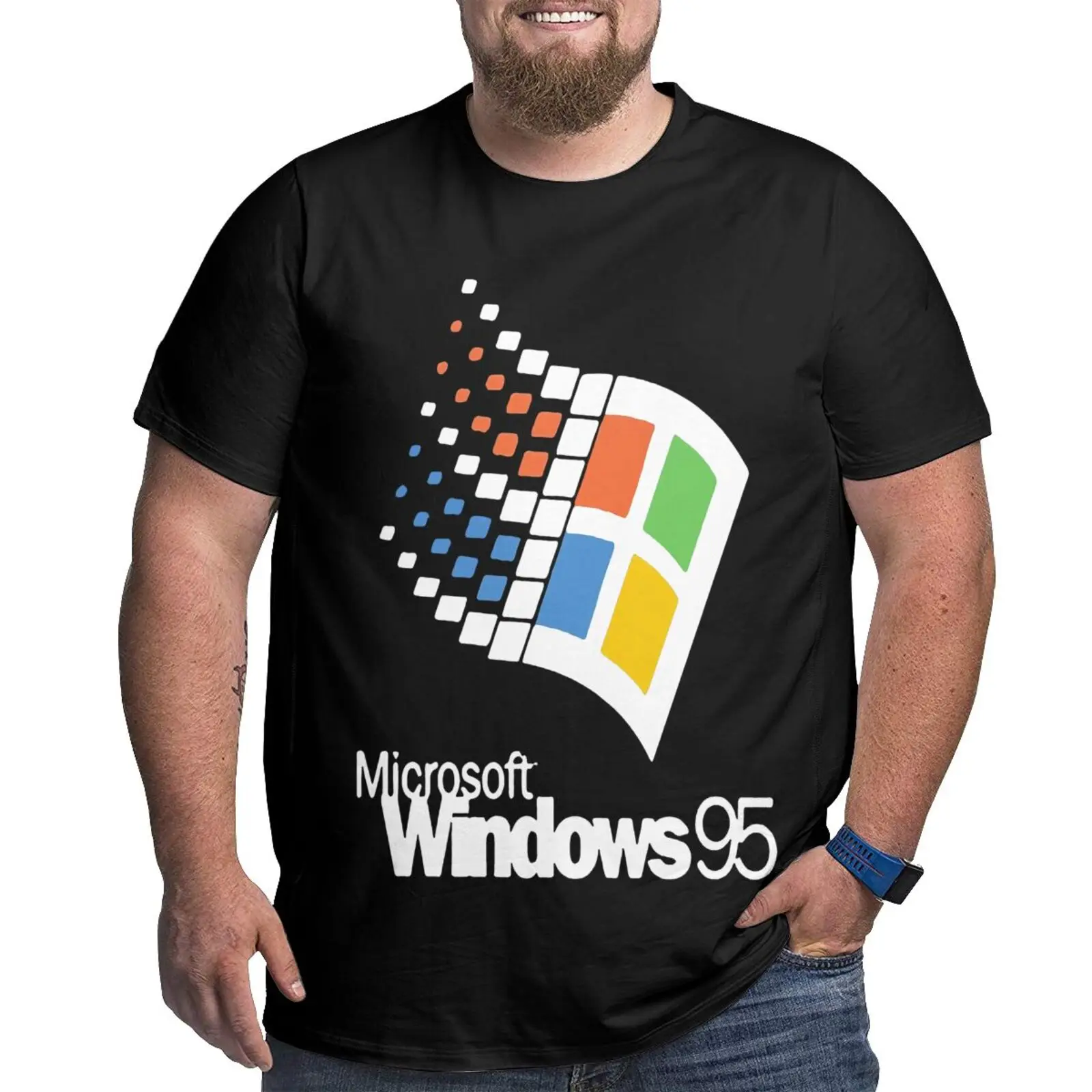 Men's Fun Windows 95 Tshi Oversized T-Shirt Men's T-Shirts Men's T-Shirt Tops Anime T-Shirt Tshirts For Men T-Shirts For Women
Men's Fun Windows 95 Tshi Oversized T-Shirt Men's T-Shirts Men's T-Shirt Tops Anime T-Shirt Tshirts For Men T-Shirts For Women
