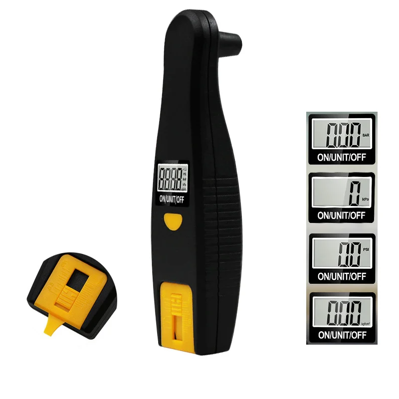 LCD Display Tire Pressure Gauge Tool Backlight High-precision Digital Tire Pressure Monitoring Car Tyre Air Pressure Gauge Meter
LCD Display Tire Pressure Gauge Tool Backlight High-precision Digital Tire Pressure Monitoring Car Tyre Air Pressure Gauge Meter