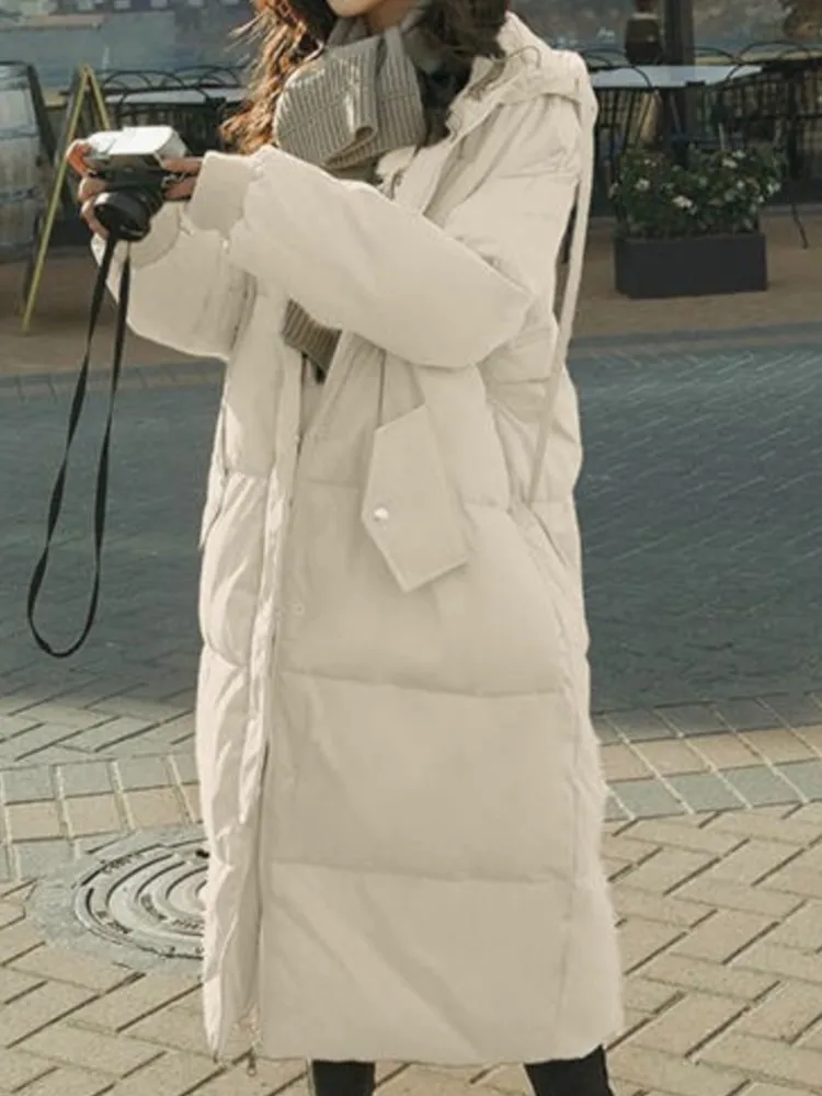 Women's Oversize Loose Long Warm Coat Vintage Winter Cotton-Padded Jacket Parkas Casual Korean Female Elegant Outwear Clothes
Women's Oversize Loose Long Warm Coat Vintage Winter Cotton-Padded Jacket Parkas Casual Korean Female Elegant Outwear Clothes