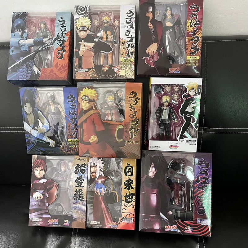 

Anime Naruto Shfiguarts Uzumaki Sasuke Kakashi Uchiha Madara Itachi Jiraiya Boruto Shippuden Pvc Action Figure Model Toys Gift