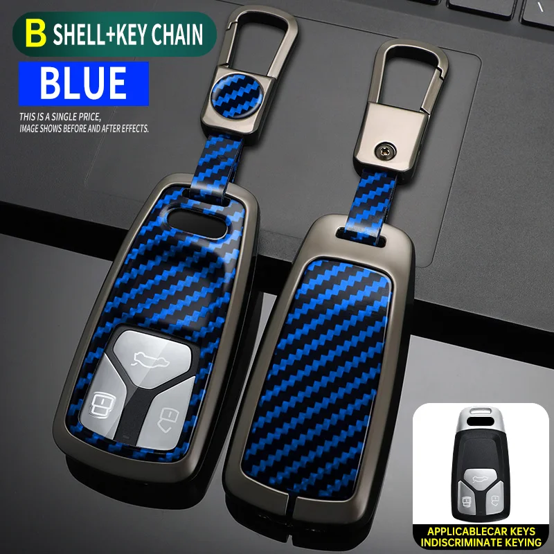 Carbon Fiber Zinc Alloy Car Key Case Cover Fob Shell for Audi A1 A3 8v A4 B9 A5 A6 C7 Q3 Q5 Q7 TT Car Accessories
Carbon Fiber Zinc Alloy Car Key Case Cover Fob Shell for Audi A1 A3 8v A4 B9 A5 A6 C7 Q3 Q5 Q7 TT Car Accessories