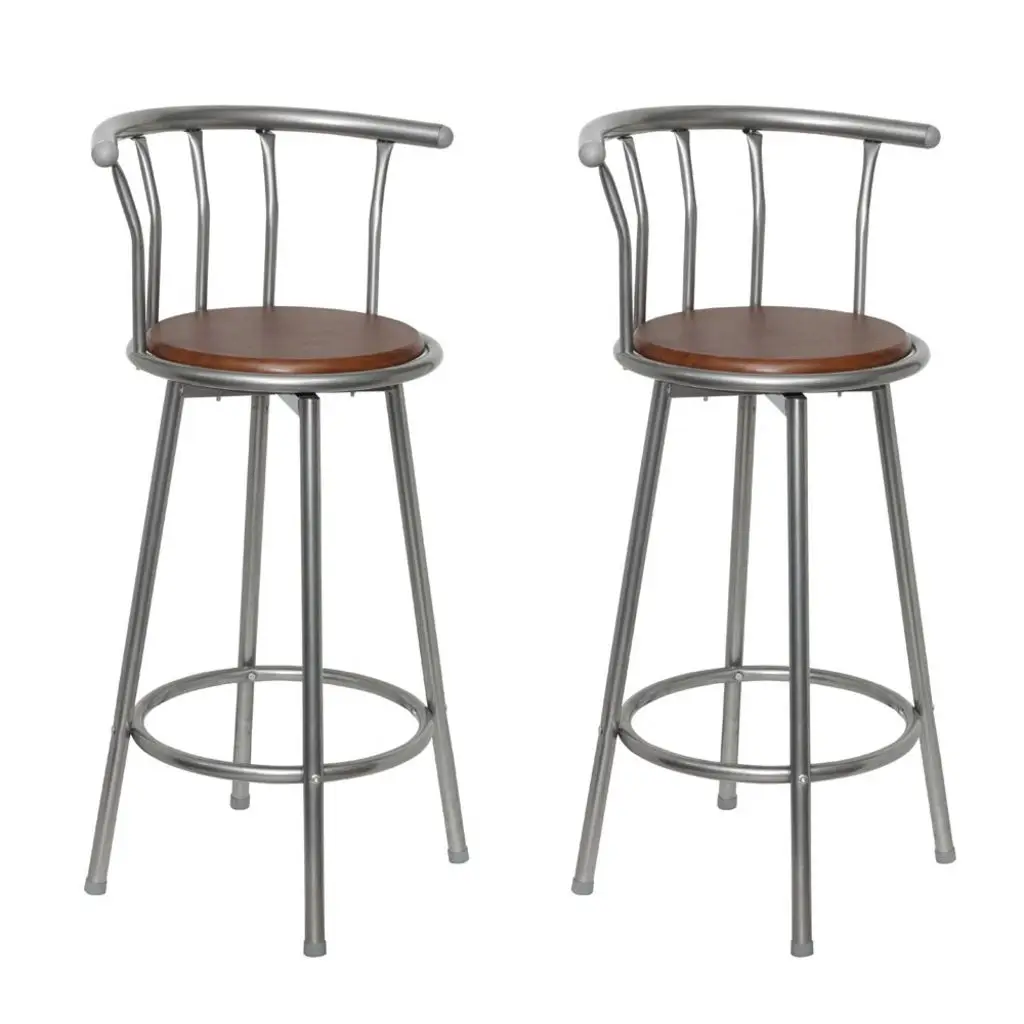 Counter Stools Bar Stool Chair Set of 2 Kitchen Home Decor 2 pcs Brown Steel
Counter Stools Bar Stool Chair Set of 2 Kitchen Home Decor 2 pcs Brown Steel