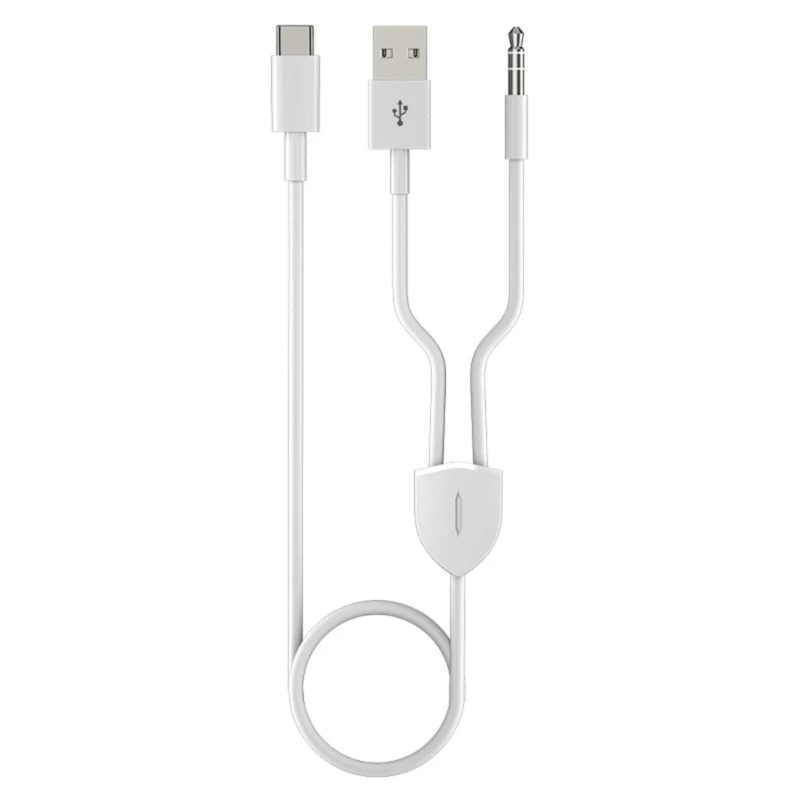 2-in-1 Type-C Car Cable Wire 1 Split 2 Type C to USB A 3.5mm AUX Cable HiFi Sound Quality for Car Speakers
2-in-1 Type-C Car Cable Wire 1 Split 2 Type C to USB A 3.5mm AUX Cable HiFi Sound Quality for Car Speakers