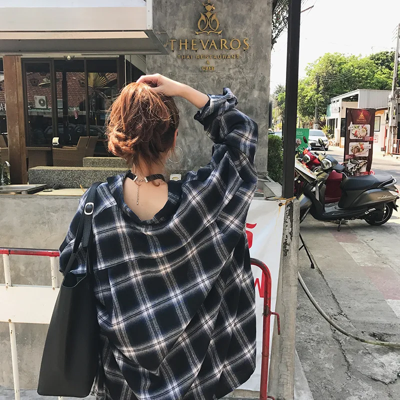 Длинная клетчатая рубашка Jin Zhen, тонкая Свободная рубашка с длинным рукавом, в стиле Хань Фан Куан, весна-осень 2021
Длинная клетчатая рубашка Jin Zhen, тонкая Свободная рубашка с длинным рукавом, в стиле Хань Фан Куан, весна-осень 2021