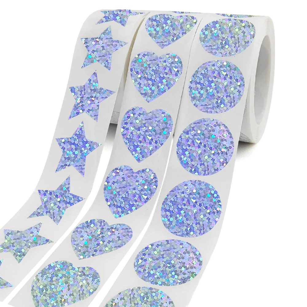 500 Rainbow Star Heart Kawaii Stickers Kids Love Cute Sticker Roll Self-adhesive Labels Packging Sealing Laser Gift Stickers
500 Rainbow Star Heart Kawaii Stickers Kids Love Cute Sticker Roll Self-adhesive Labels Packging Sealing Laser Gift Stickers