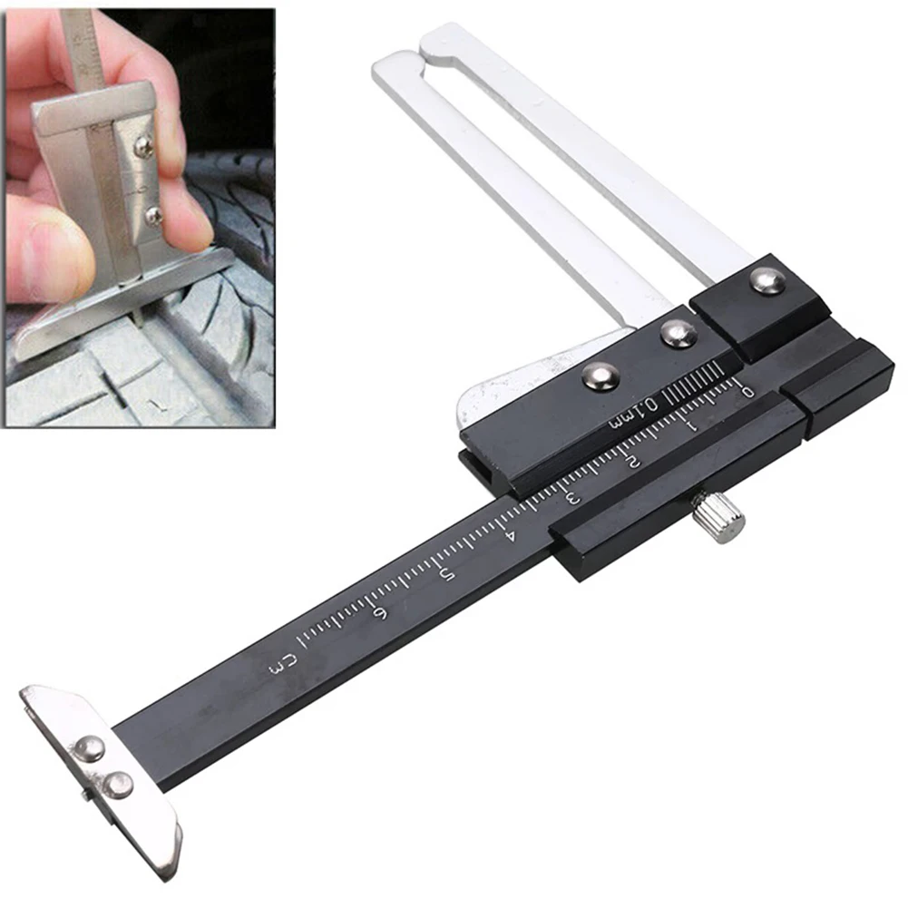 Brake Disc Measuring Caliper 0-60mm Stainless Steel Caliper Vernier Ruler Tyre Tire Tread Depth Gauge Carpentry Tools
Brake Disc Measuring Caliper 0-60mm Stainless Steel Caliper Vernier Ruler Tyre Tire Tread Depth Gauge Carpentry Tools
