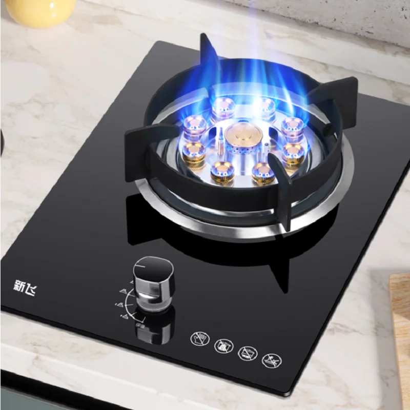 Household Gas Stove Single Stove Liquefied Gas Embedded Natural Gas Desktop Single Eye Stainless Steel Stove Fierce Fire
Household Gas Stove Single Stove Liquefied Gas Embedded Natural Gas Desktop Single Eye Stainless Steel Stove Fierce Fire