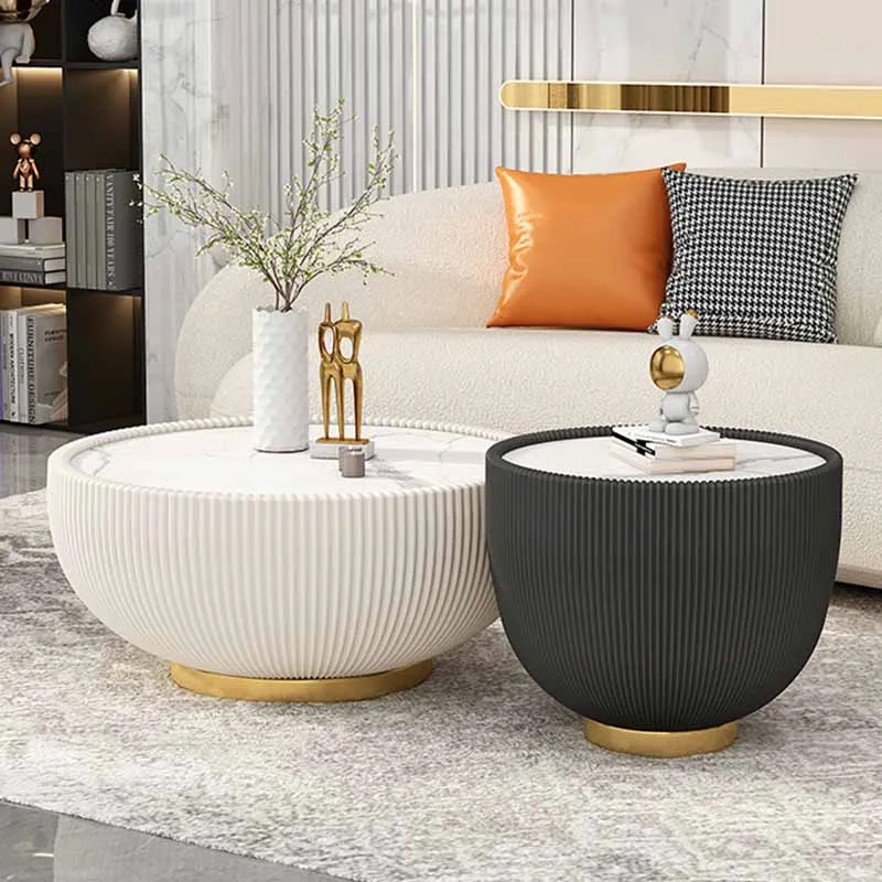 Minimalist Round Coffee Tables Living Room Luxury Premium Unique Coffee Tables Marble Effect Modern Mesa Auxiliar Home Furniture
Minimalist Round Coffee Tables Living Room Luxury Premium Unique Coffee Tables Marble Effect Modern Mesa Auxiliar Home Furniture