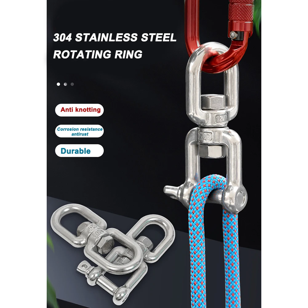 Universal 304 Stainless Steel Anchor Chain Swivel Connector Marine Anchor Swivels Ring Shackle Hooks
Universal 304 Stainless Steel Anchor Chain Swivel Connector Marine Anchor Swivels Ring Shackle Hooks
