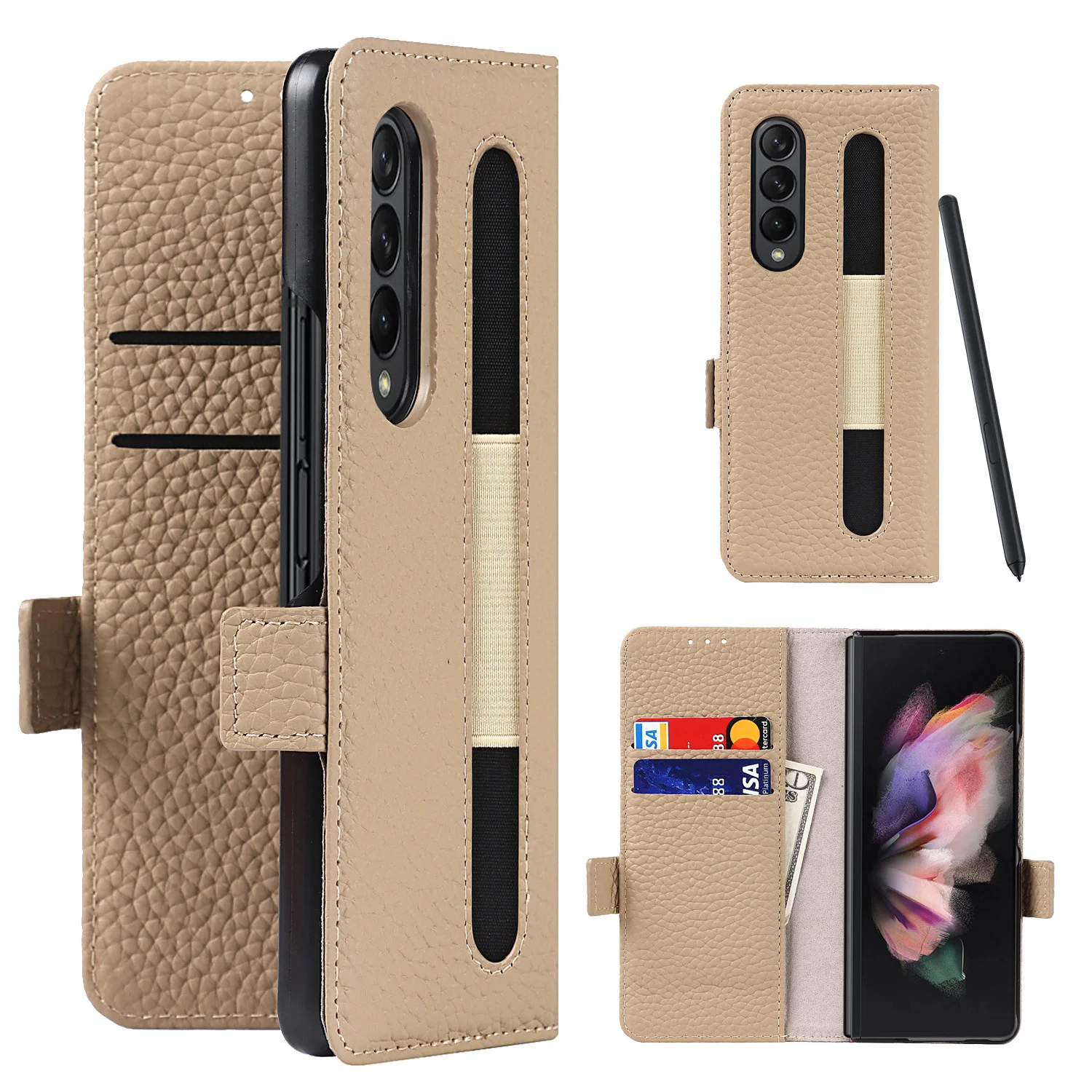 Кожаный чехол-книжка с подставкой и держателем для ручек для Samsung Galaxy z Fold 3 Fold3 5g кожаный чехол с полной защитой со слотами для ручек
Кожаный чехол-книжка с подставкой и держателем для ручек для Samsung Galaxy z Fold 3 Fold3 5g кожаный чехол с полной защитой со слотами для ручек