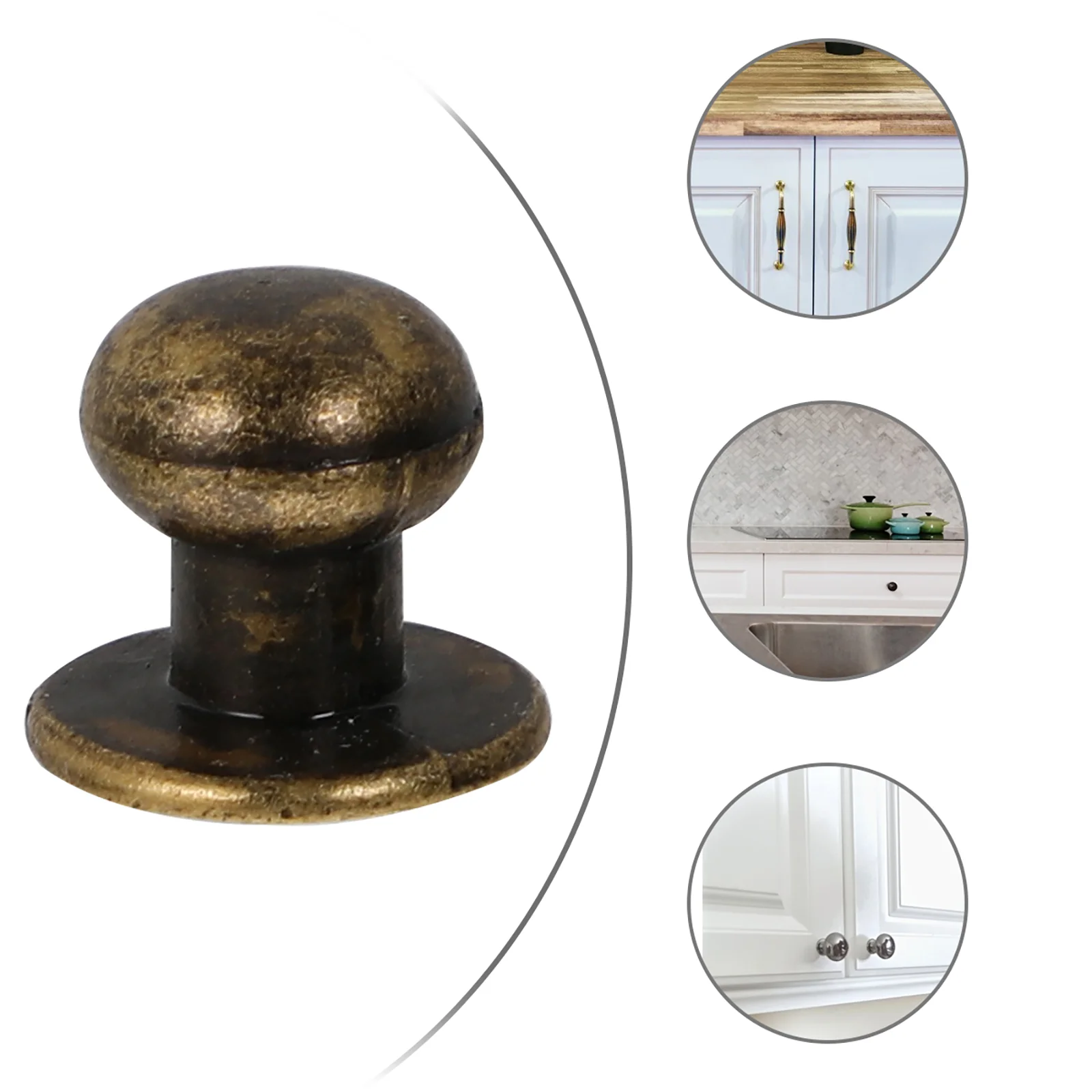 Knob Handledrawer Knobscupboard Vintage Cabinet Handles Dresser Wardrobebrass Door Bronze Round Retrokitchen
Knob Handledrawer Knobscupboard Vintage Cabinet Handles Dresser Wardrobebrass Door Bronze Round Retrokitchen