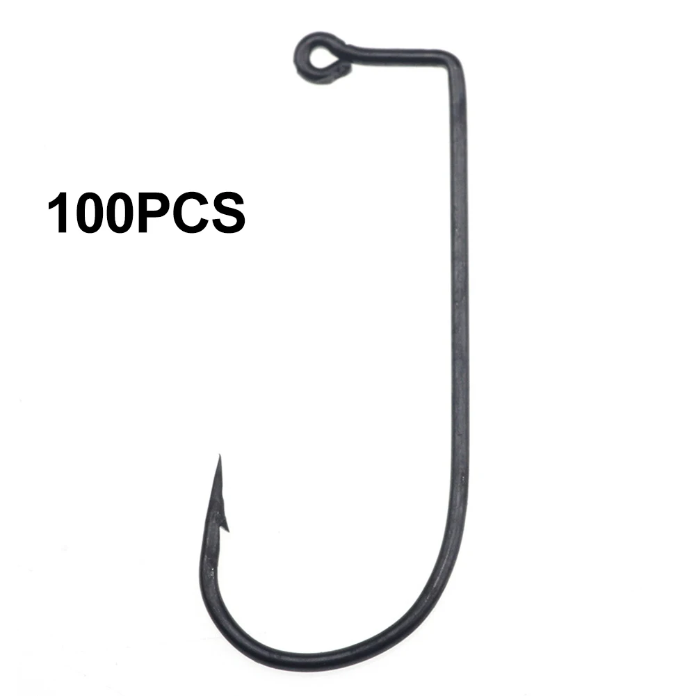 New Practical Durable Quality Fishhooks Barbed Hooks Jig Hook Silver Upside Down 1 Bag 100 Pcs/Pack Accessories
New Practical Durable Quality Fishhooks Barbed Hooks Jig Hook Silver Upside Down 1 Bag 100 Pcs/Pack Accessories