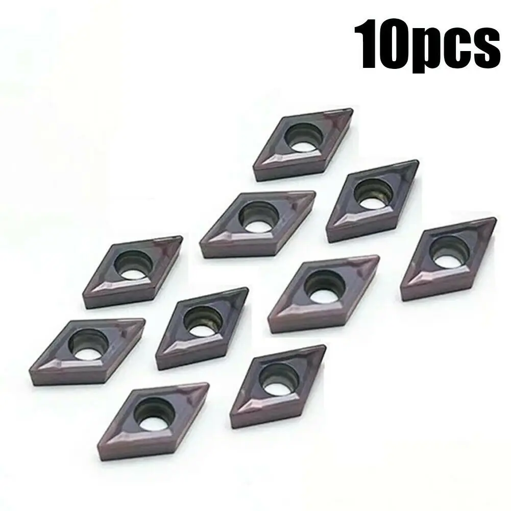 10Pcs Carbide Inserts DCMT21.51 DCMT070204 VP15TF For Lathe Turning Tool Holder For SDJCR/SDNCN/SDQCR Series Turning Tools
10Pcs Carbide Inserts DCMT21.51 DCMT070204 VP15TF For Lathe Turning Tool Holder For SDJCR/SDNCN/SDQCR Series Turning Tools