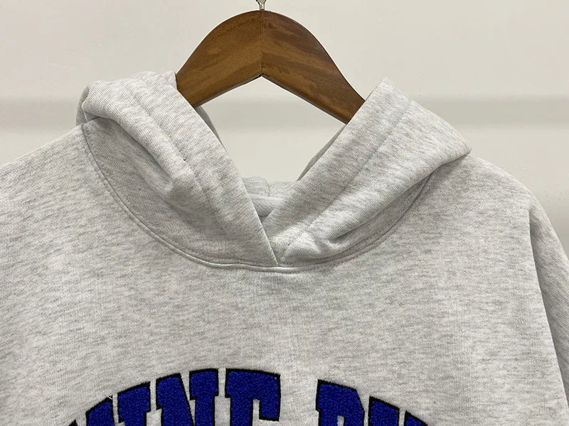 Women Sweatshirt Hooded Letter Embroidery Fleece Pocket Loose Pullover Long Sleeve Tops Casual Spring 2023 New
Women Sweatshirt Hooded Letter Embroidery Fleece Pocket Loose Pullover Long Sleeve Tops Casual Spring 2023 New