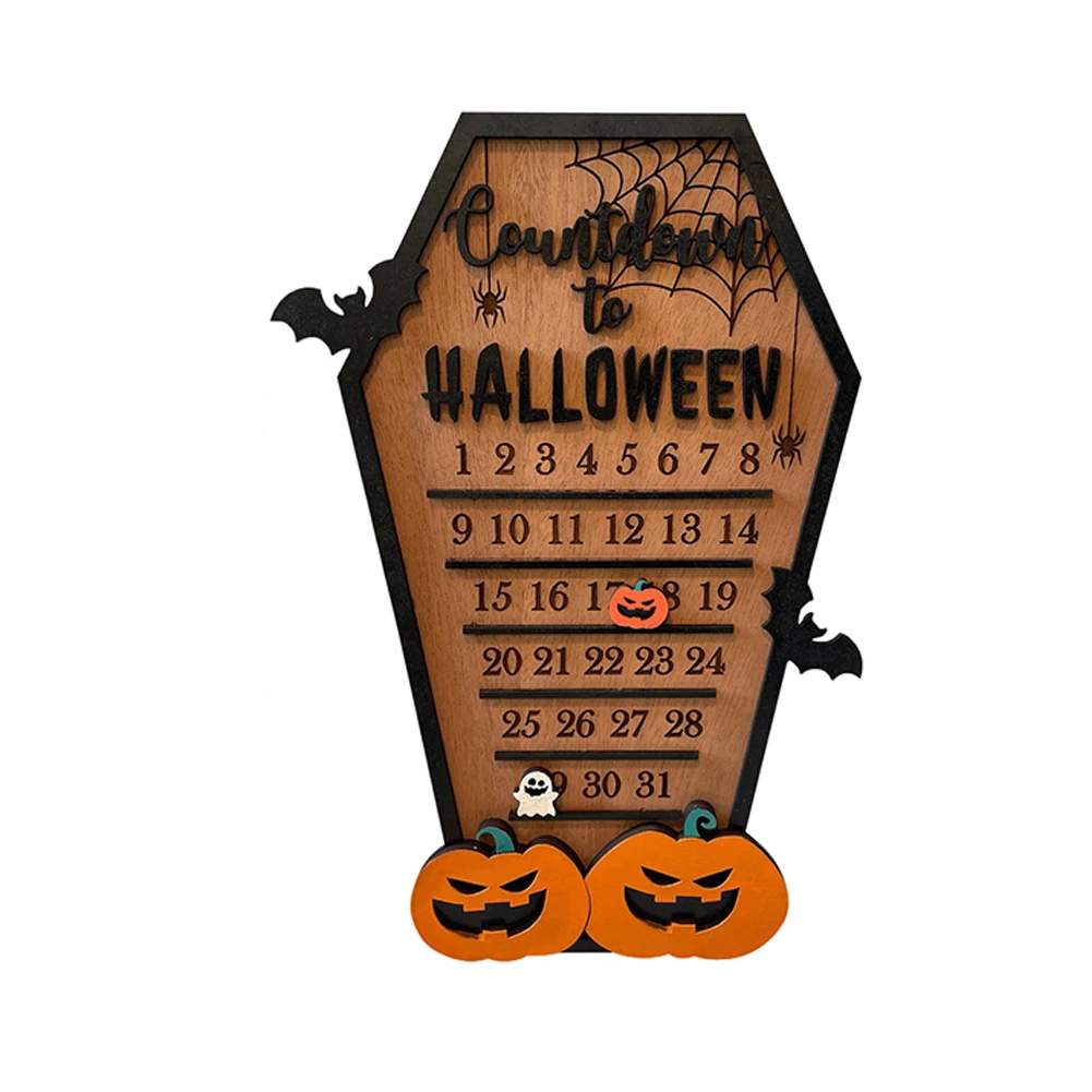 2023 Halloween Advent Calendar Wooden Countdown Wall Hanging Pendant For Children's Halloween Gifts Party Decor
2023 Halloween Advent Calendar Wooden Countdown Wall Hanging Pendant For Children's Halloween Gifts Party Decor