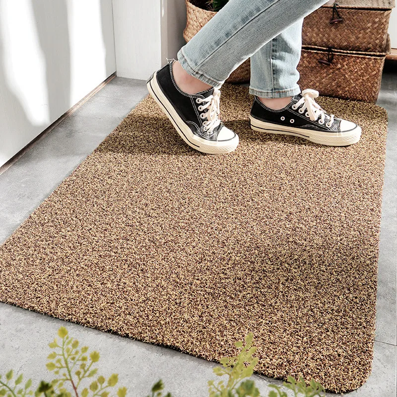 Entrance Floor Carpets Modern Simple Style Polypropylene Solid Color Mat Home Vacuuming Non-slip Absorbent Wear-resistant Rug
Entrance Floor Carpets Modern Simple Style Polypropylene Solid Color Mat Home Vacuuming Non-slip Absorbent Wear-resistant Rug