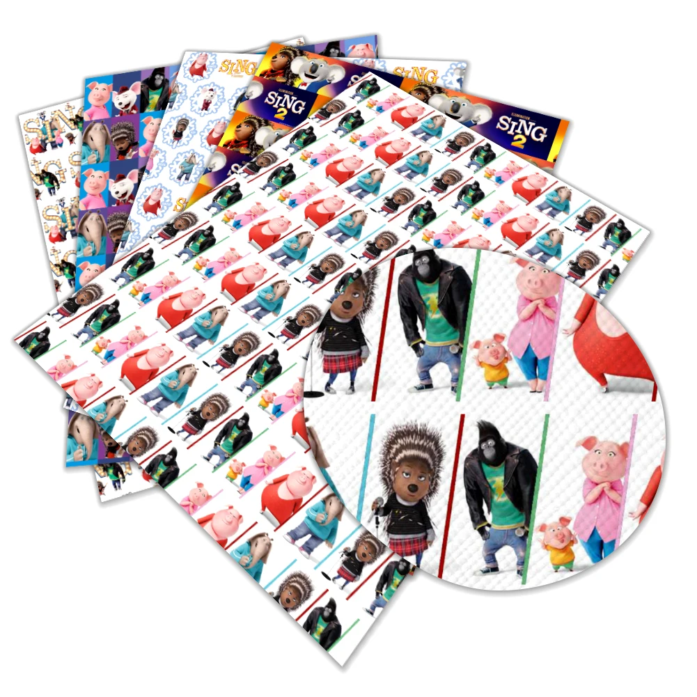 22*30cm New Movie Cartoon Character Print Cross Grain Faux Leather for DIY Earrings Hair Bows Crafts
22*30cm New Movie Cartoon Character Print Cross Grain Faux Leather for DIY Earrings Hair Bows Crafts
