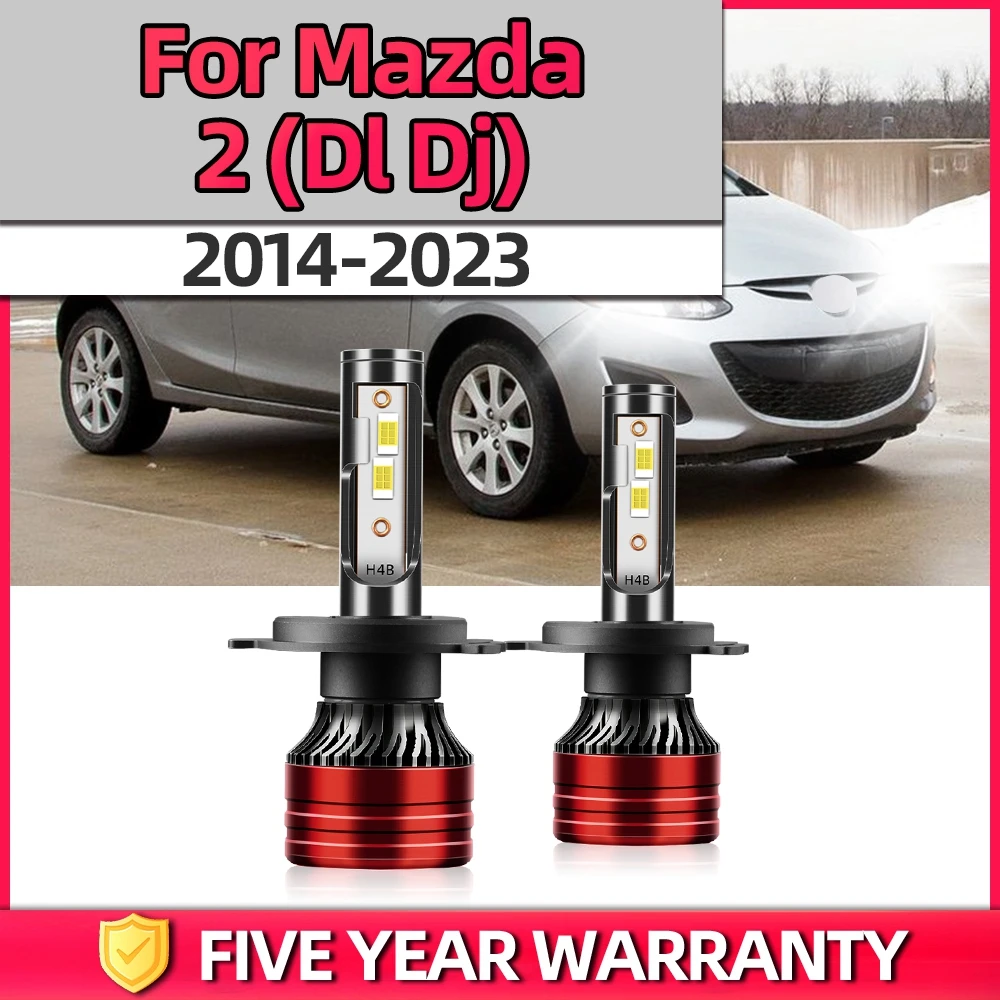 

Автомобильная светодиодная фара TEENRAM Canbus 6000K, белая, Plug-N-Play 2014 лм, комплект высокомощных автомобильных ламп для Mazda 2 (Dl Dj) 2023-