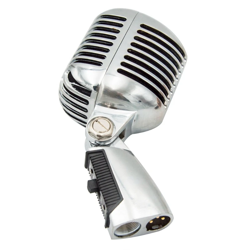 2X Professional Wired Vintage Classic Microphone Good Quality Dynamic Moving Coil Mike Deluxe Metal Vocal Mic Mike
2X Professional Wired Vintage Classic Microphone Good Quality Dynamic Moving Coil Mike Deluxe Metal Vocal Mic Mike