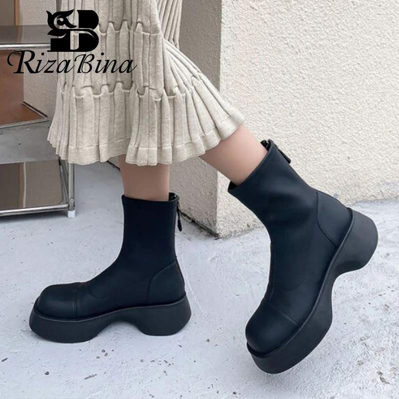 RIZABINA Size 33-40 Women Short Boots Strange Heel Ins Chic Winter Shoes For Woman Fashion Cool Ankle Boots Ladies Footwear
RIZABINA Size 33-40 Women Short Boots Strange Heel Ins Chic Winter Shoes For Woman Fashion Cool Ankle Boots Ladies Footwear