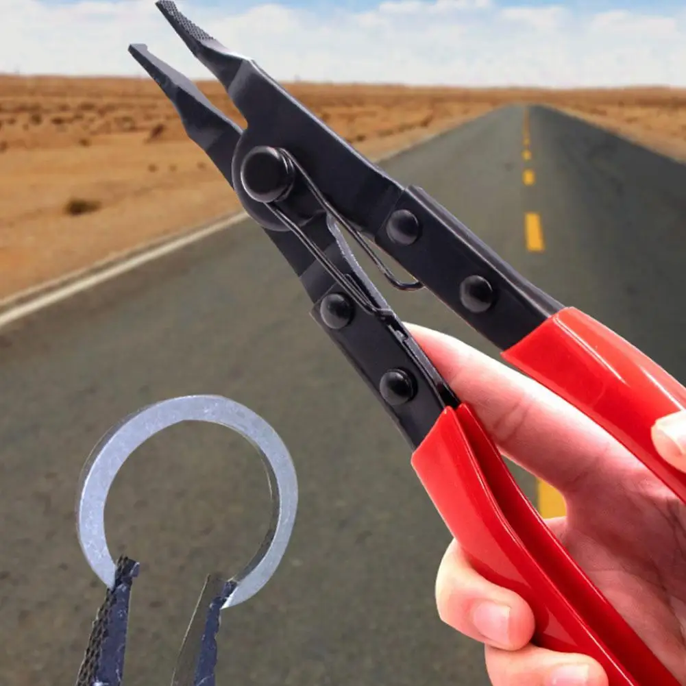 

Flat Nose Pliers For Automatic Transmission Repair Rim Circlip Pliers Flat Jaw Pliers Retaining Spring Assist Tool Anti-slip