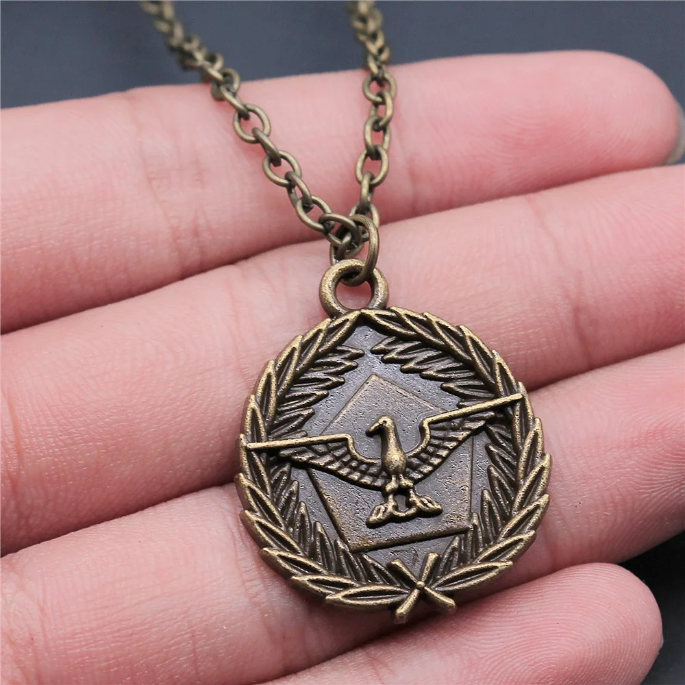 Dropshipping Antique Bronze Plated 28mm Eagle Round Pendant Necklace For Women Men Long Chain Trendy Jewelry Accessories
Dropshipping Antique Bronze Plated 28mm Eagle Round Pendant Necklace For Women Men Long Chain Trendy Jewelry Accessories