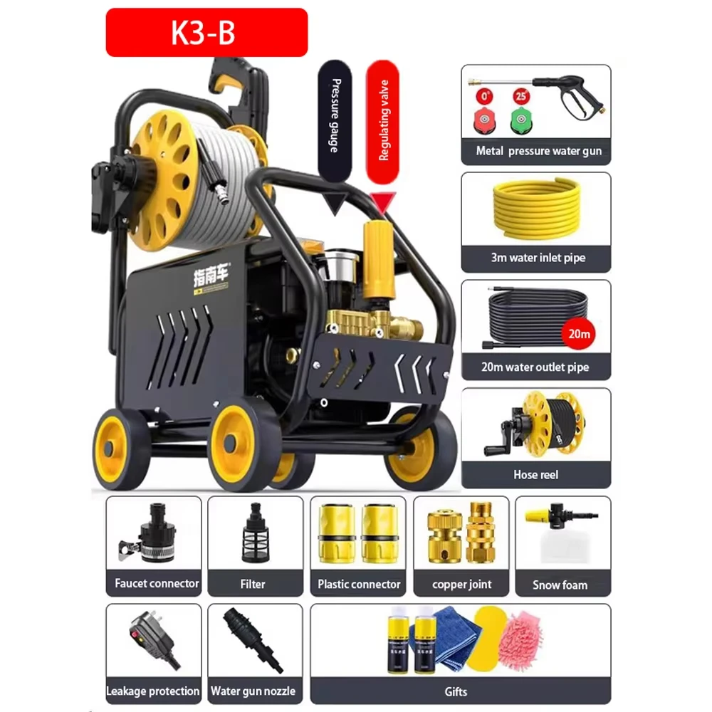 Автомойка под давлением 220 В, 250 бар, мощный водяной пистолет, автомойка, IPX5, водонепроницаемый многопоршневой насос для коммерческого дома
Автомойка под давлением 220 В, 250 бар, мощный водяной пистолет, автомойка, IPX5, водонепроницаемый многопоршневой насос для коммерческого дома